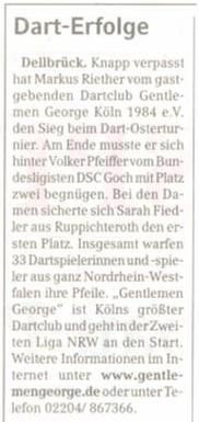 2009 04-22 Koelner Wochenspiegel