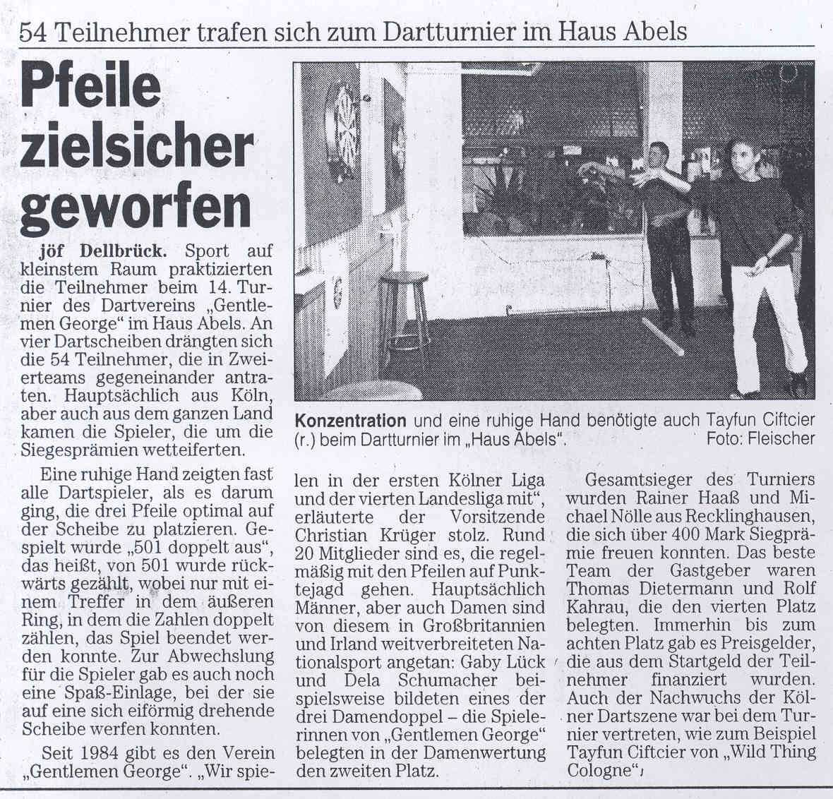 2001 09-20 Koelnische Rundschau
